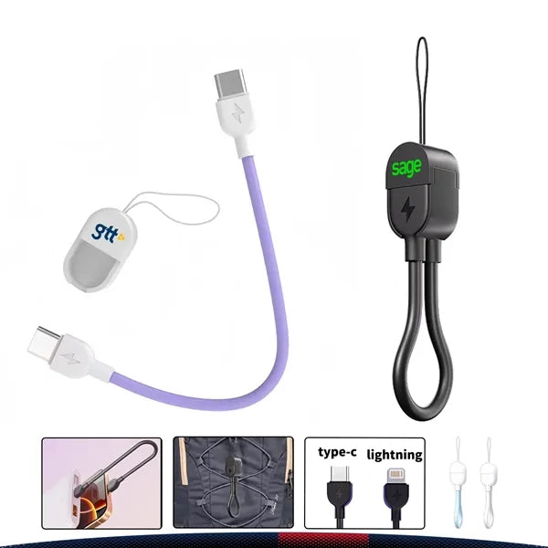 Wattbop Keychain Type-C Fast Charging Cable