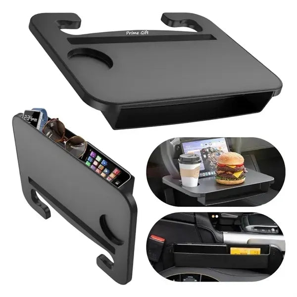 Dual-Purpose Car Steering Wheel Desk Tray