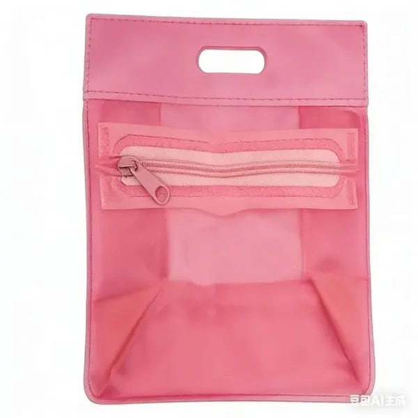 PVC Travel Organizer w/Handle and Zipper/Cosmetic Bag