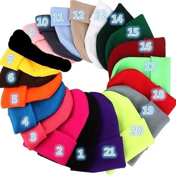 Create Your Custom Winter Beanie With Own Image Text Logo