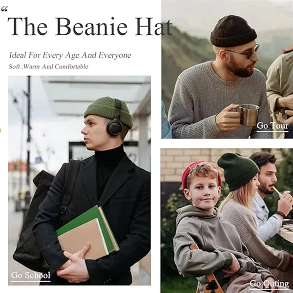 Create Your Custom Winter Beanie With Own Image Text Logo