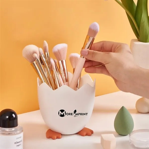 Creative Cute Eggshell Pen Pencil Holder