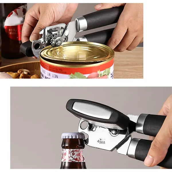 3 In 1 Manual Can And Tin Opener Tool