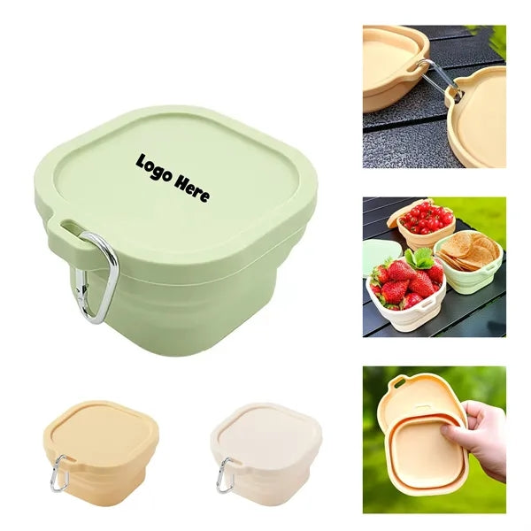 Collapsible Silicone Food Storage Container