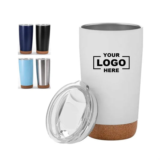 20oz Stainless Steel Vacuum Insulated Tumbler with Cork Base