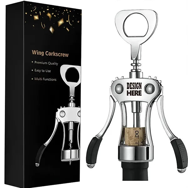 Zinc Alloy Corkscrew Wine Opener Tool