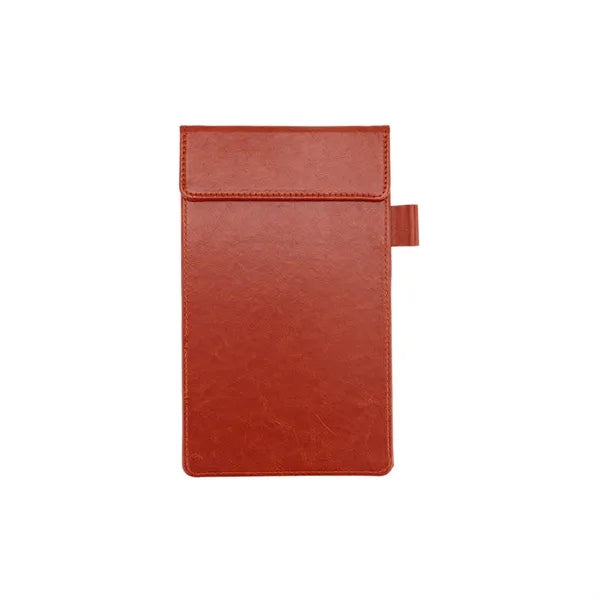 Magnetic PU Leather Menu Holder for Restaurants & Bars With