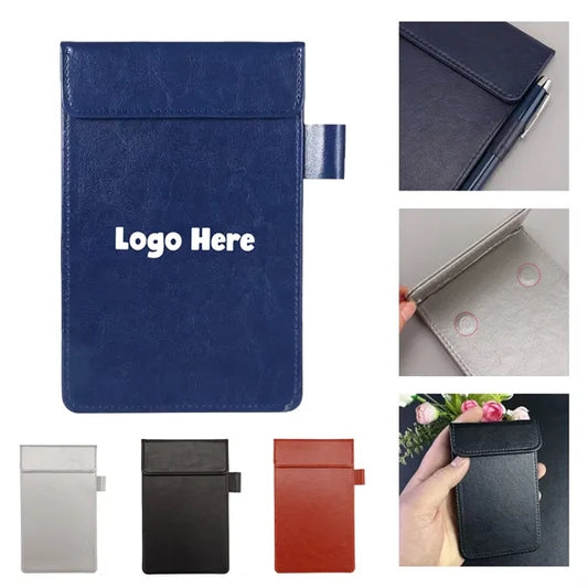 Magnetic PU Leather Menu Holder for Restaurants & Bars With