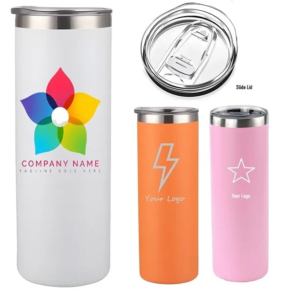 20oz Straight Skinny Tumbler (Two-Tone)