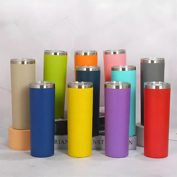 20oz Straight Skinny Tumbler (Two-Tone)