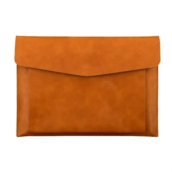 PU Leather A4 Document Folder File Bag with Magnetic Pocket