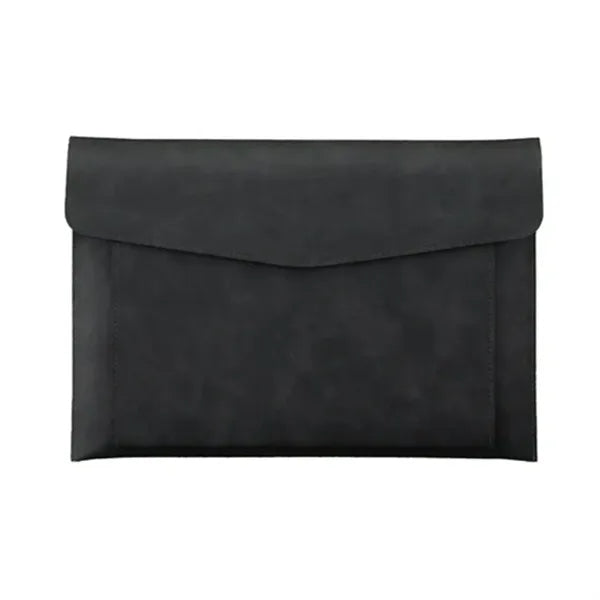 PU Leather A4 Document Folder File Bag with Magnetic Pocket