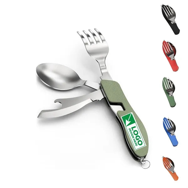 4-in-1 Camping Eating Utensils