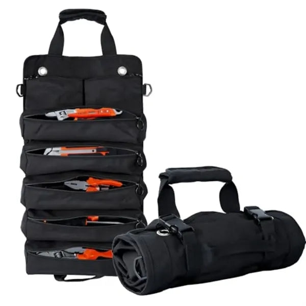 Multifunctional Oxford Tool Roll Bag with Pouches