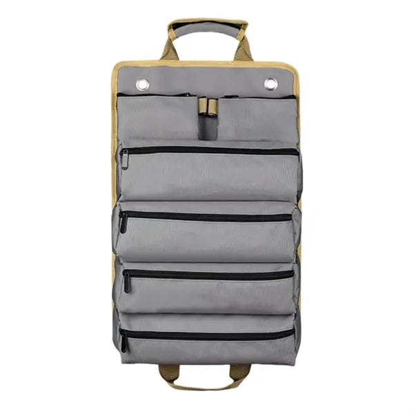Multifunctional Oxford Tool Roll Bag with Pouches
