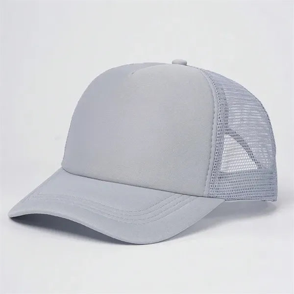 Mesh back cap with sun visor