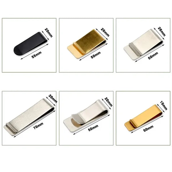 PU Leather Pen Clip Holder for Notebooks