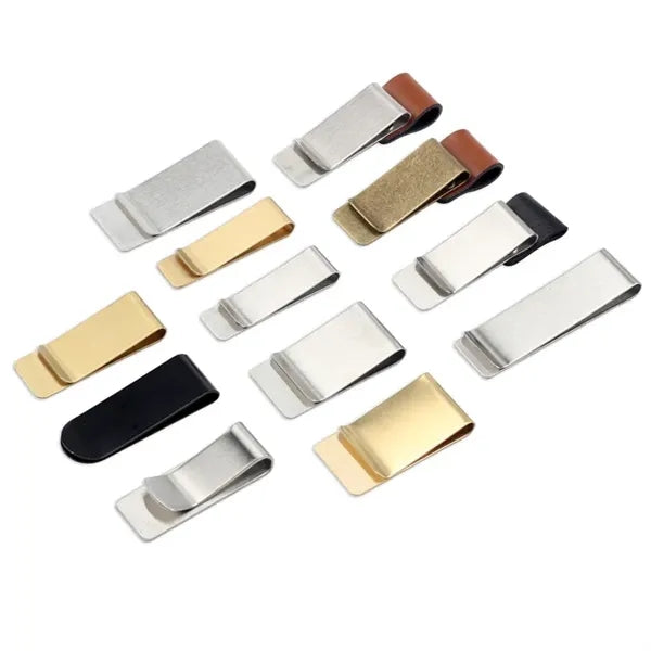 PU Leather Pen Clip Holder for Notebooks