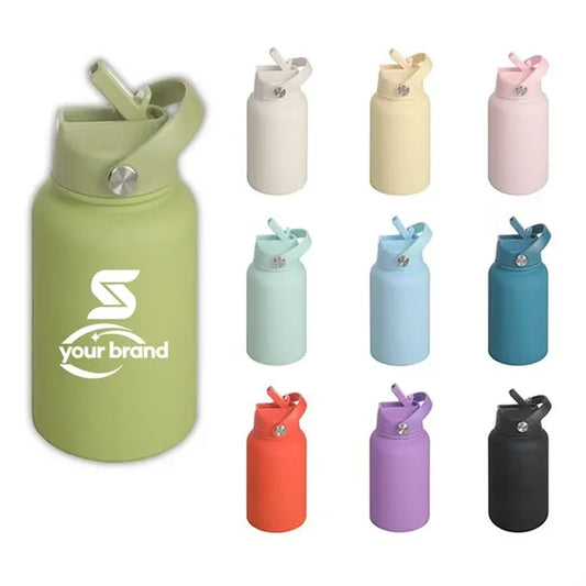 32oz Stainless Steel Insulated Water Bottle with Straw Lid