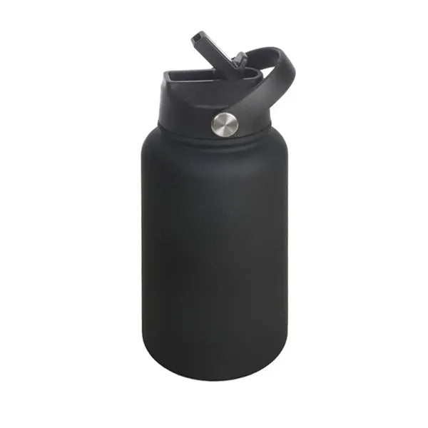 32oz Stainless Steel Insulated Water Bottle with Straw Lid