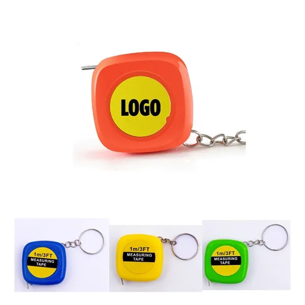 Tape Measure Keychain