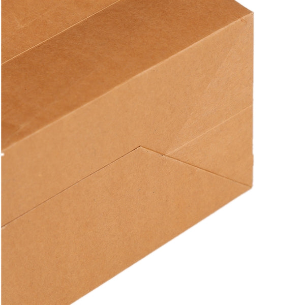16.5' x 14' x 6 white cardboard paper bag