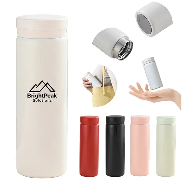 10 Oz Slim Vacuum Insulated Bottle Compact Travel Drinkware
