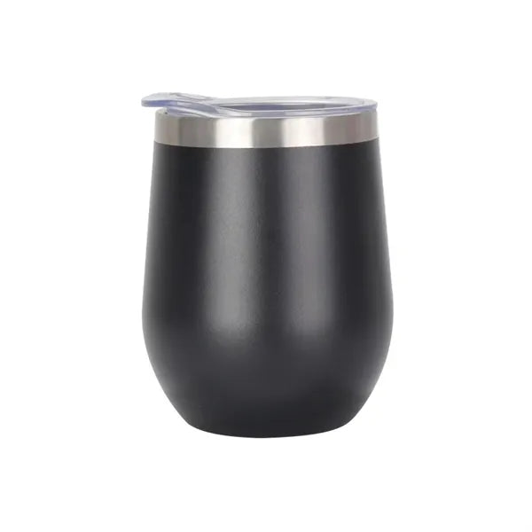 12 Oz. Vinay Stemless Wine Tumbler (Two-Tone)