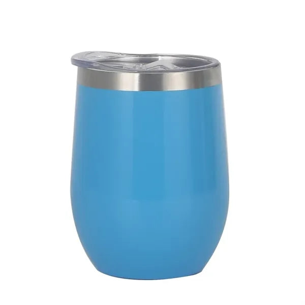 12 Oz. Vinay Stemless Wine Tumbler (Two-Tone)