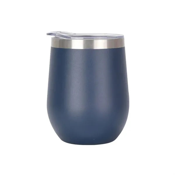 12 Oz. Vinay Stemless Wine Tumbler (Two-Tone)