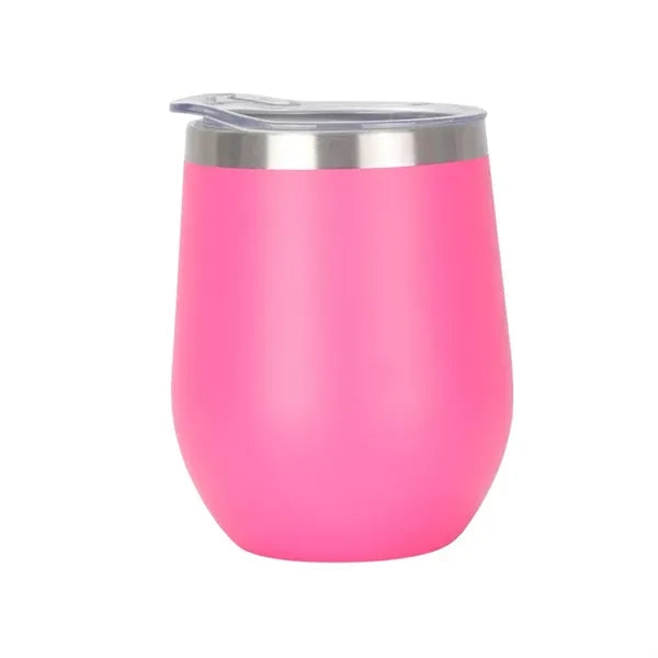 12 Oz. Vinay Stemless Wine Tumbler (Two-Tone)