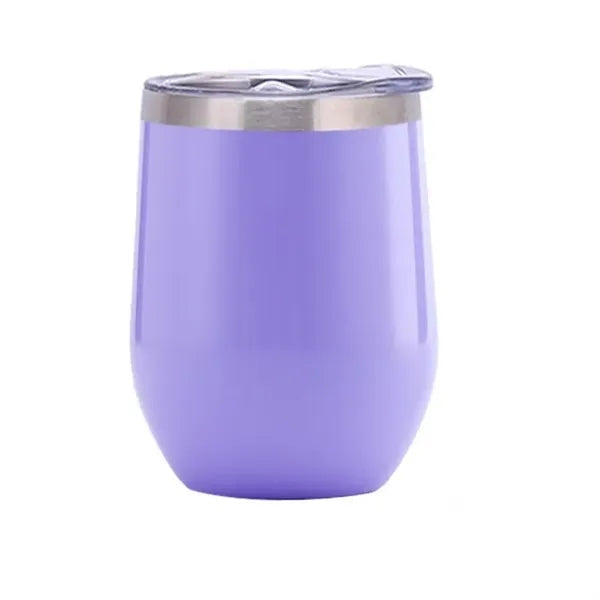 12 Oz. Vinay Stemless Wine Tumbler (Two-Tone)