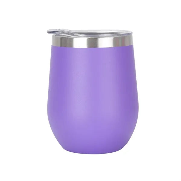 12 Oz. Vinay Stemless Wine Tumbler (Two-Tone)