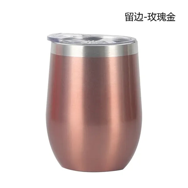12 Oz. Vinay Stemless Wine Tumbler (Two-Tone)