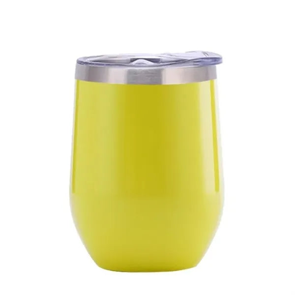 12 Oz. Vinay Stemless Wine Tumbler (Two-Tone)