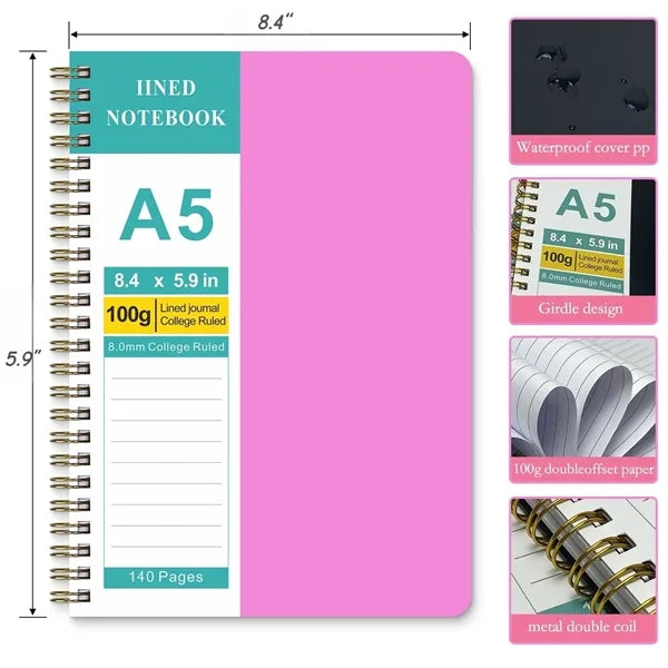A5 Lined Notebook