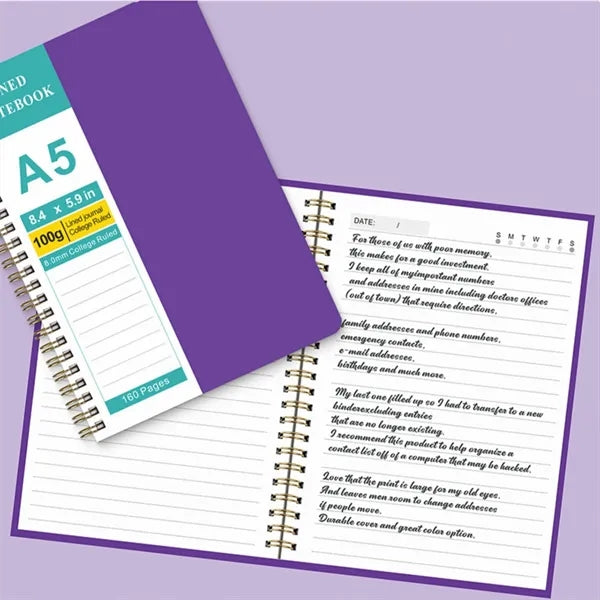 A5 Lined Notebook