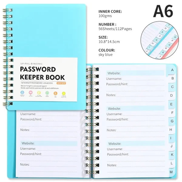 Pocket Password Book