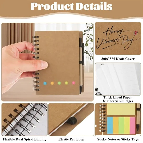 Spiral notebook With Pen
