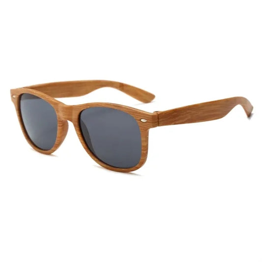 Faux Wood Sunglasses