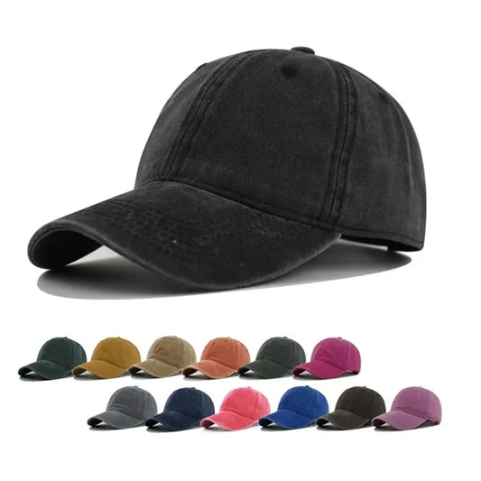 Vintage Cotton Baseball Cap