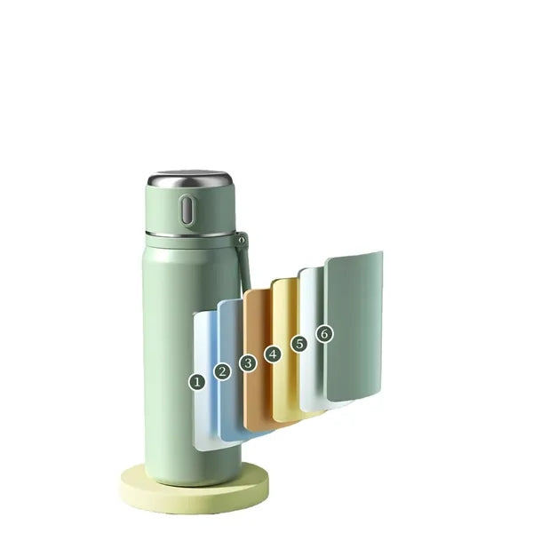 18 Oz Insulated Stainless Steel Water Bottle With Tea Infuse