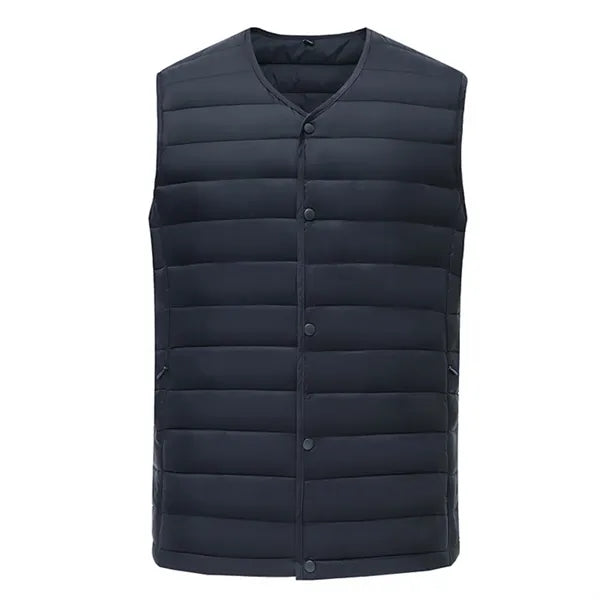 Men's Collarless Vest