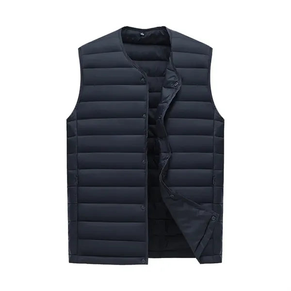 Men's Collarless Vest