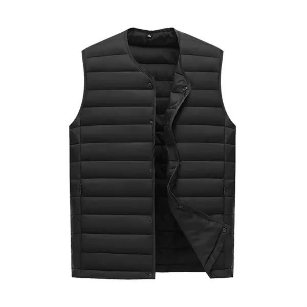 Men's Collarless Vest
