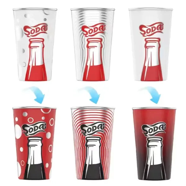 Color-Changing Aluminum Cup