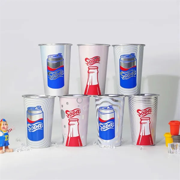 Color-Changing Aluminum Cup