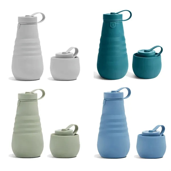 Collapsible Silicone Water Bottle