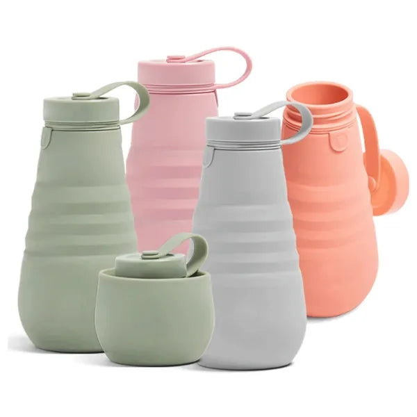 Collapsible Silicone Water Bottle