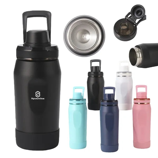 18 Oz Diamond Shape Insulated Stainless Steel Water Bottle